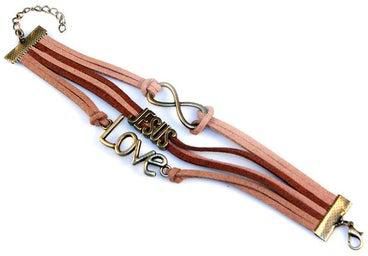 Simple braided ladies bracelet