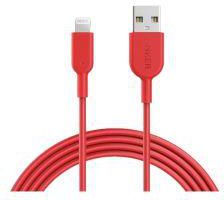 Anker Powerline II With Lightning Connector 3ft C89 A8432H92 - Red