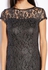 Shimmer Lace Pencil Dress