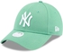 New Era MLB League Essential 9Forty New York Yankees Women's Adjustable Cap - Green