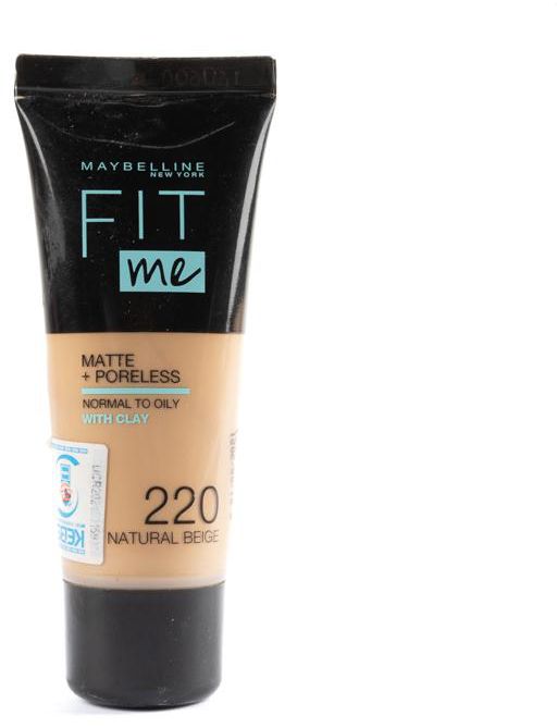 Maybelline Fit Me Matte and Poreless Foundation Beige 220