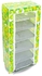 "Shoe Rack With Plastic Cover, 6 Levels - Multi Color"