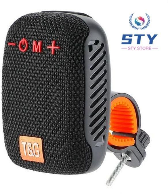 TWS Portable Motorcycle/ Bike Wireless Bluetooth Speaker -Black