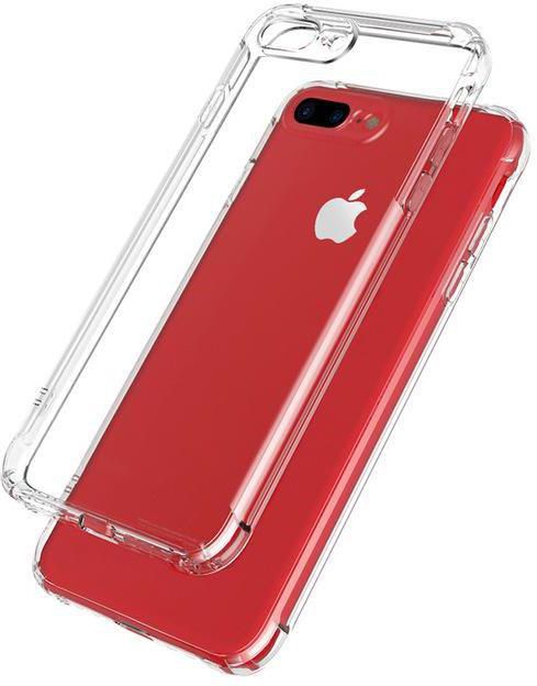 DOWIN Shockproof Cover Case Slim Transparent Soft TPU  Armor Drop For Iphone 8 PLUS  Cover Case Crystal Clear Gel Silicone -CLEAR