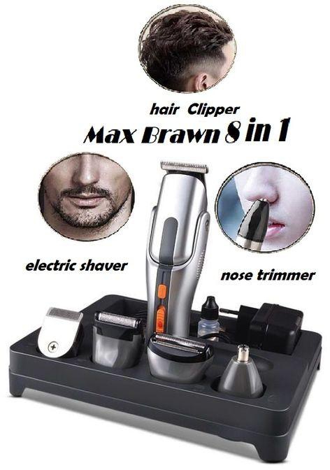 Max Brawn 8 In 1 Electric Shaver