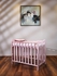 Baby Bed With Mattress - 2 Levels - Pink