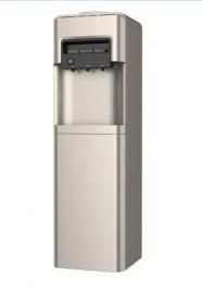 Bergen Hot & Cold Water Dispenser With Built-In Refrigerator, Gold - BYB518