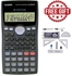 Casio Scientific Calculator FX-82MS + FREE Oxford Geometrical set