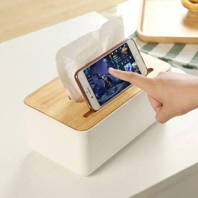 A Luxurious Wooden Tissue Box To Organize Tissues In A Practical Way