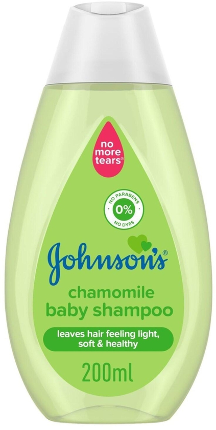 Johnson&#39;s Chamomile Baby Shampoo 200ml