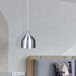 Get Modern Metal Ceiling Lamp Nayomi Rl-Na-030, 1 Bulb, 70 X 17 cm - Silver with best offers | Raneen.com