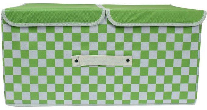 Storage Box - 2 Pockets - Green
