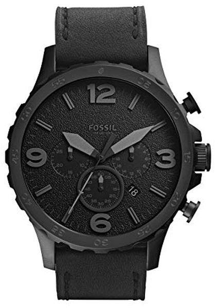 Fossil Nate Watch For Men - Analog Leather Band - JR1354