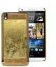 HTC Desir 816 Sparkling Glitter Shining Hard Back Cover With screen protector - Gold MG49