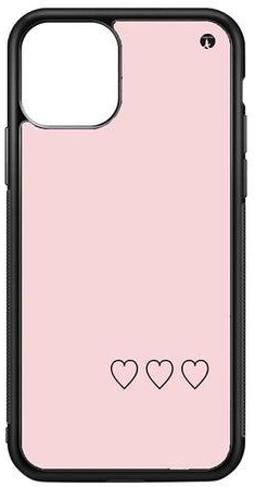 Protective Case Cover For Apple iPhone 11 Pro Hearts