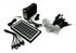 Gdl GD 8017 Solar Lighting System Kit with 3 LED Lights, Solar Panel, Power cable and Multiple Phone Charger