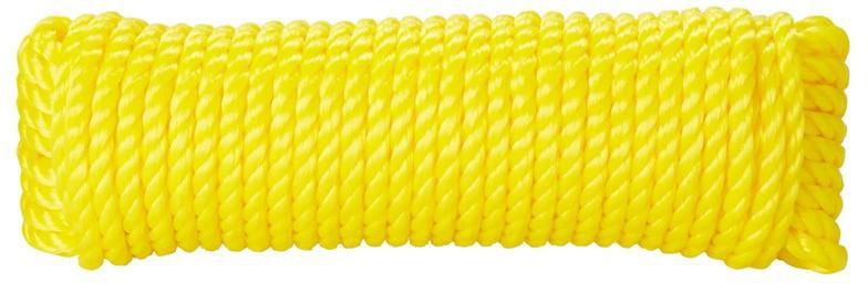 Diall Polypropylene Twisted Rope (8 mm x 25 m)