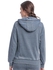 Tokyo Laundry Aoife Pullover Hoodie for Women, Indigo Burnout