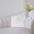 Pan Emirates Home Furnishings Home Vivian Shaggy Filled Cushion 45X45 Silver