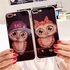 OnePlus 6/5T/5 Phone Cover Lovely Cartoon Owl Pattern Soft TPU Case