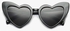 UV Protection Asymmetrical Sunglasses Black/Grey