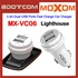 Moxom MX-VC06 Lighthouse 2.4A Dual USB Ports Fast Charge Car Charger for Samsung
