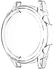 Compatible for Huawei Watch GT/GT2 46mm Clear Thin TPU Protector Bumper Watch Frame Case Cover (Clear)