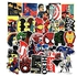 HAPPYTOYS 50Pcs/Lot Stickers For MARVEL Super Hero DC For Car Laptop Notebook Decal Fridge Skateboard
