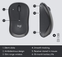 Logitech MK295 Silent Wireless Mouse and Keyboard Combo - Gray