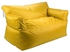 Homztown Sofa Beanbag Yellow