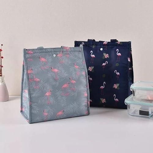 Family thermal insulated oxford foldable lunch bags picnic refrigerator cooler fresh food storage handbag