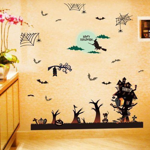 Generic Christmas / Halloween Wall Stickers Children Living Room Home Decoration