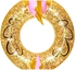 36305 Glitter Seahorse Swim Ring