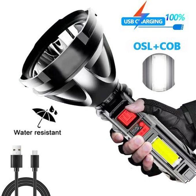 Solar Rechargeable LED Handheld Torch