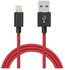 Inet Lightning Cable 1m Red