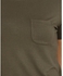 Agu Half Sleeves Solid T-Shirt - Dark Olive