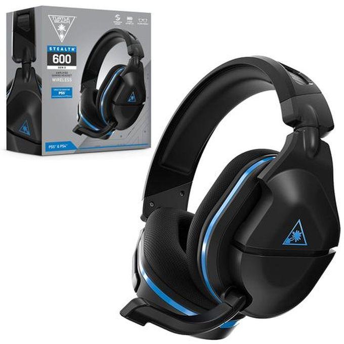Turtle Beach Stealth 600 Black Gen 2 AMPLIFIED Wireless Gaming Headset - 15-HOUR Battery LIFE -PS4