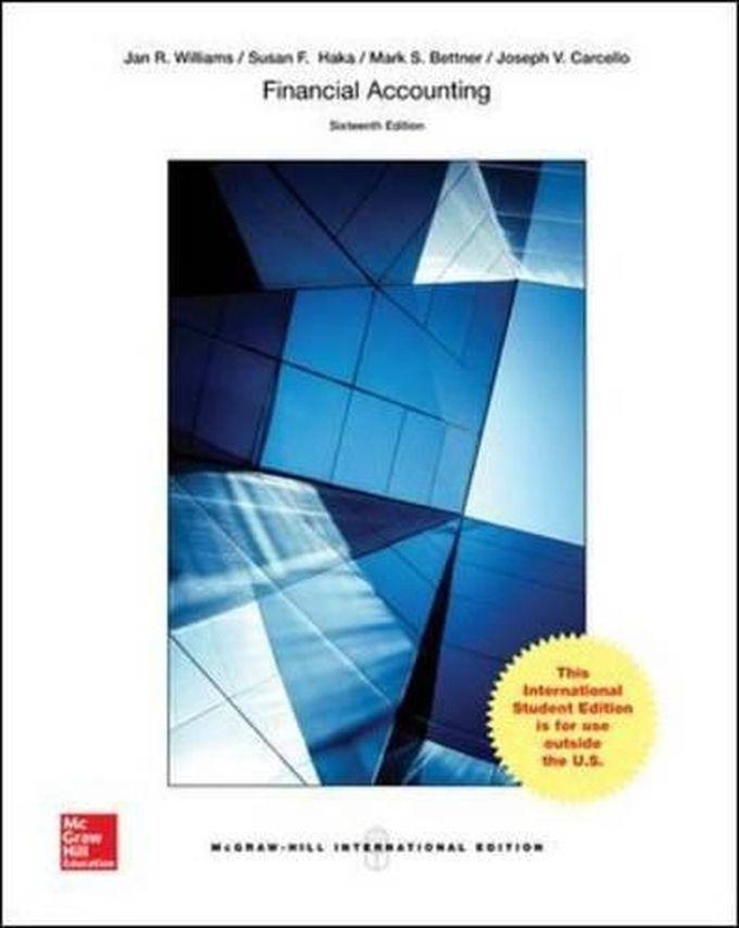 Mcgraw Hill Financial Accounting ,Ed. :16