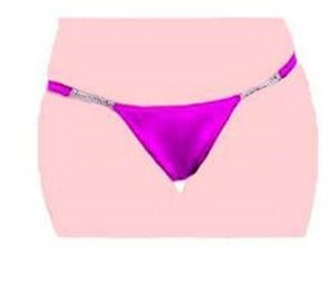 Underwear - Thong Thong - Cotton- Pink