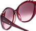 Swarovski Butterfly Women's Sunglasses -SW56-77T