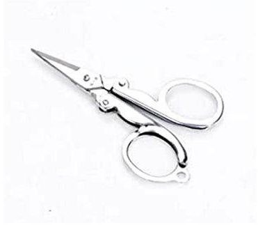 Stainless Steel Foldable Scissors Silver