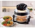 1300W Low Fat 17L Halogen Oven With 5L Extendable Ring