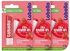Labello Lip Balm, Moisturising Lip Care, Strawberry Shine, 4.8 Gm (Pack of 3), red