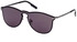 ERMENEGILDO-ZEGNA-EZ0190-05A Men’s Single Lens Wayfarer Shiny Black/ Grey Sunglasses
