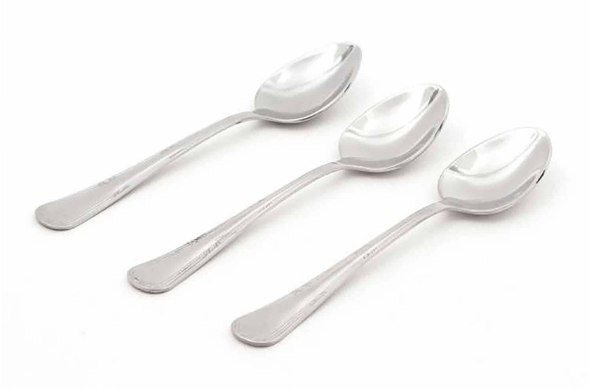 Nouval Fashion Stainless Steel Tea Spoon - 3 Pieces