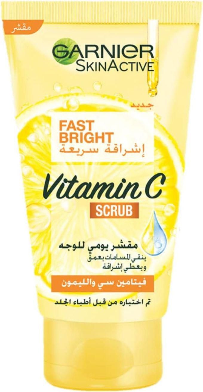 Garnier Daily Face Scrub With Vitamin C - 150 Ml