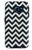 Stylizedd Samsung Galaxy S6 Edge Premium Dual Layer Tough case cover Matte Finish - Chevron Tiles