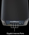 نيت جير راوتر واي فاي 6 ثلاثي النطاق للمنزل بالكامل من اوربي RBK863SB مع 3 اقمار صناعية حتى 8000 قدم مربع AX6000 حتى 6Gbps، منفذ 10Gig، درع نيت جير لمدة عام - اسود