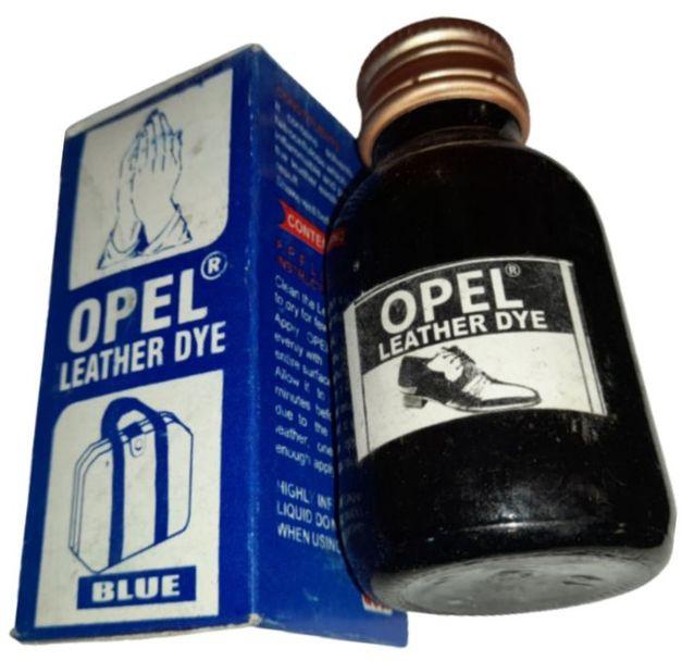 Opel Blue Opel Leather Dye