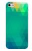 Stylizedd Apple iPhone 5 5S Premium Slim Snap case cover Gloss Finish - Emerald Prism